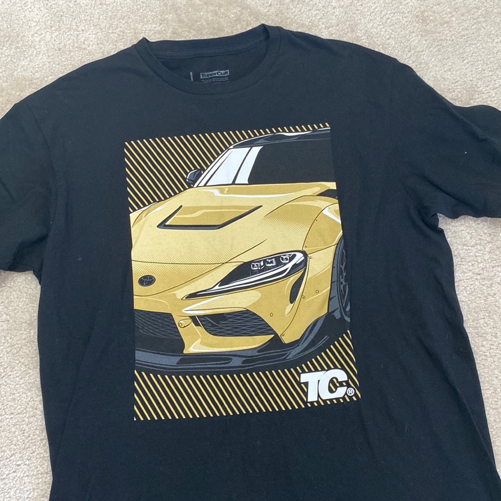 TunerCult Gold Supra Graphic Tee